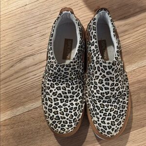 Sperry Kids Leopard Print Slip-On Shoes